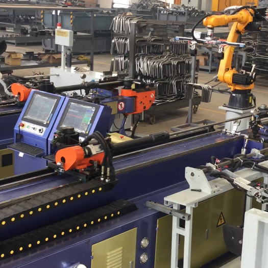 Video of Automatic Production Line of Pipe Bender