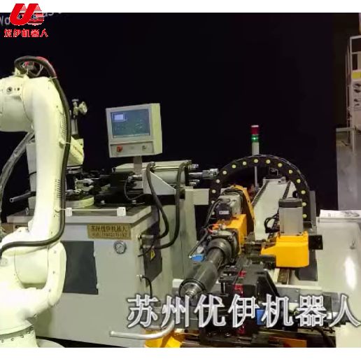 上海工博会弯管机自动生产线