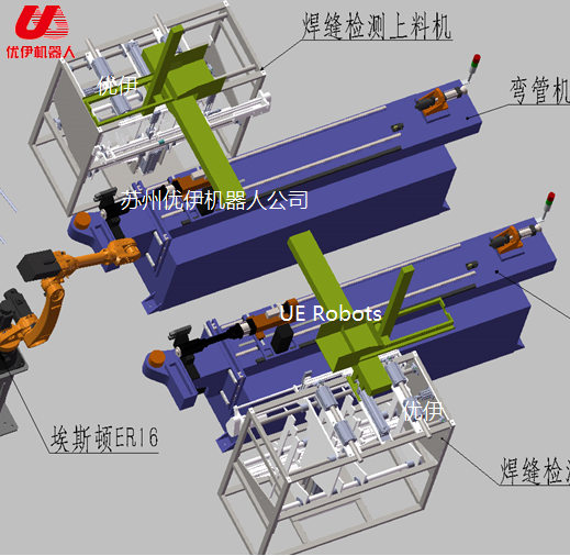 Automatic Production Line of Pipe Bender